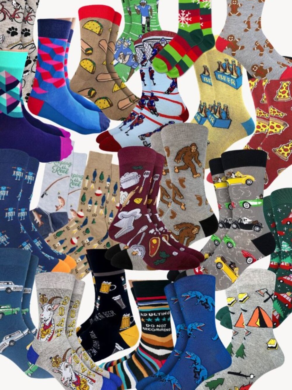 Men's NWT Sock Bundle | Mix & Match -- 4 Socks for the Price of 3